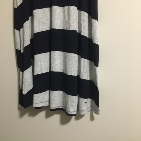 Gap Skirt | Small | Gary and Navy Stripes - Picture 4 of 7